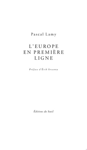 L'Europe en première ligne