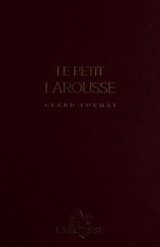 Le petit Larousse grand format 1995...