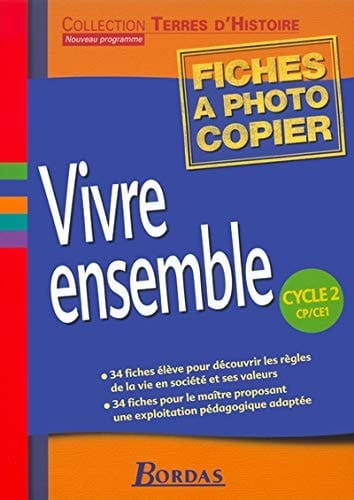 Vivre ensemble CP/CE1, cycle 2