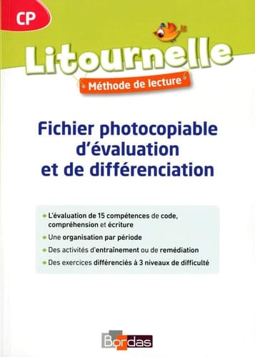 Litournelle CP Fichier photocopiable d'évaluation et de différenciation