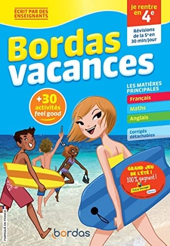 Je rentre en 4e Révisions de la 5e en 30 min/jour