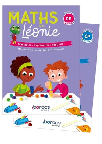 Les Maths avec Léonie CP Cahiers 1 et 2