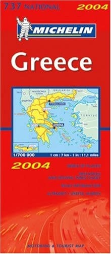Michelin Greece Map