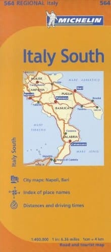 Michelin South Italy /Michelin Italie Sud