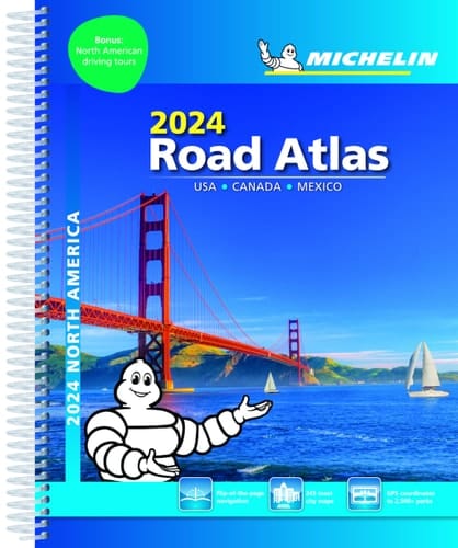 Road Atlas 2023 USA - Canada - Mexico