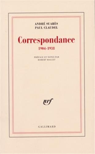 Correspondance: (1904-1938)
