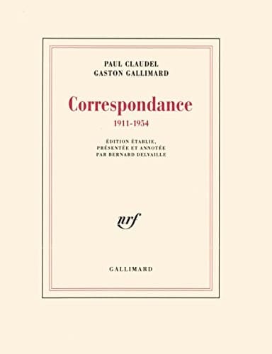 Correspondance: (1911-1954)