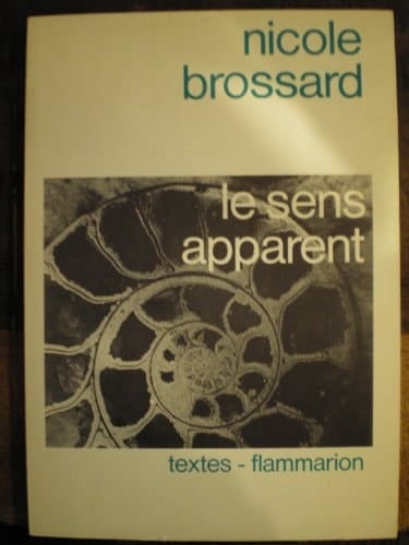 Le sens apparent (Textes/Flammarion) (French Edition)