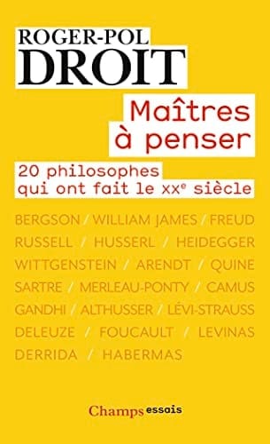 Maîtres à penser 20 philosophes qui ont fait le XXe siècle