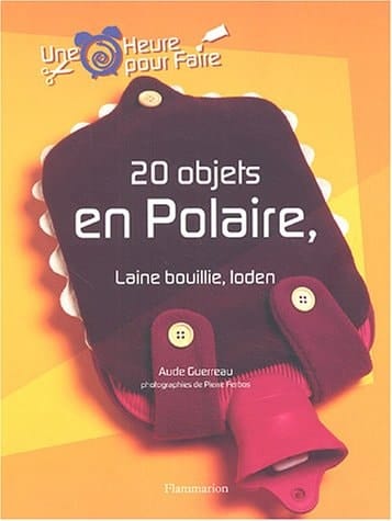 20 objets en polaire laine bouillie, loden