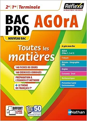 Toutes les matières Bac Pro AGOrA 2de / 1re / Terminale