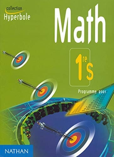 Math 1ère S. Programme 2001