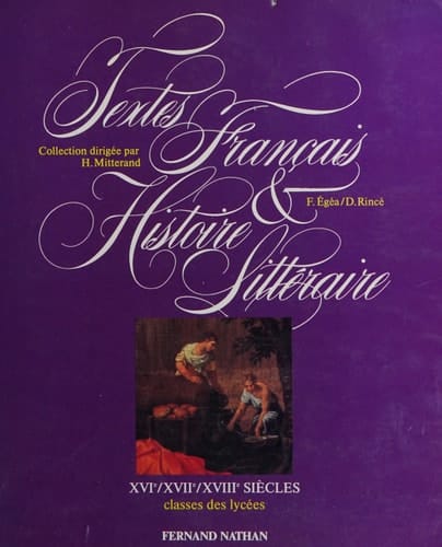 XVIe, XVIIe, XVIIIe siècles classes des lycees