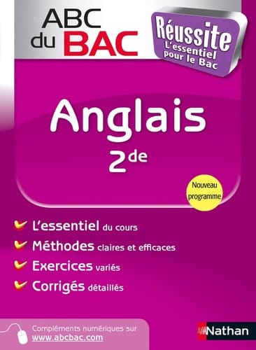 Anglais 2e Programme 2010