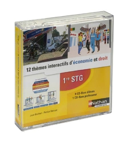 Boitier 12 Themes Int Éco Droit (10 CD)