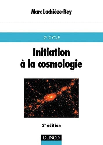 Initiation à la cosmologie