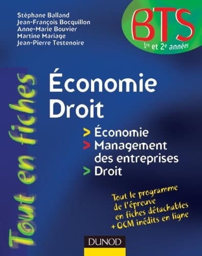 Economie-Droit en fiches