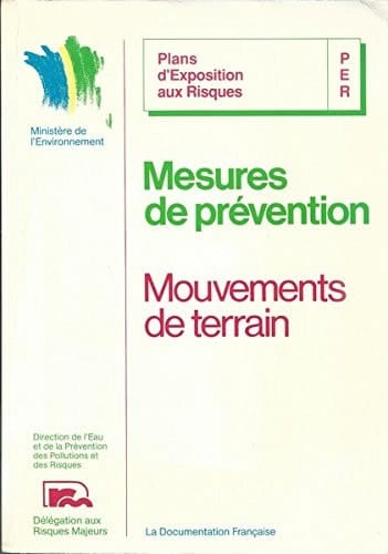 Mesures de prévention mouvements de terrain