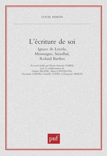 L'écriture de soi