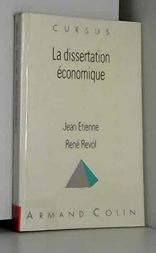 La dissertation économique