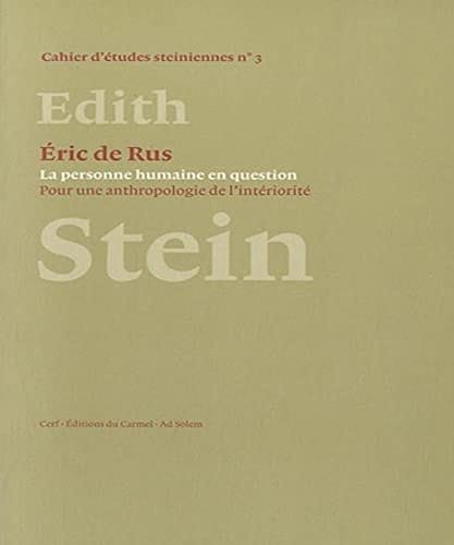 La personne humaine en question (Epiphanie) (French Edition)