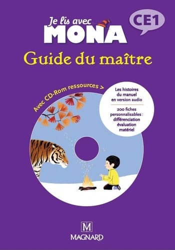 Je lis avec Mona CE1 Guide du maître