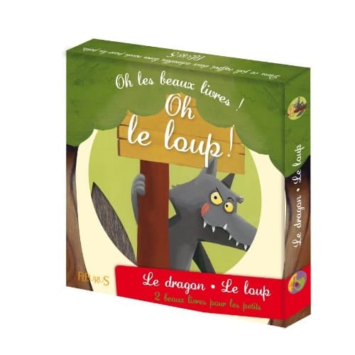 Coffret Oh le loup ! ; Oh le dragon !