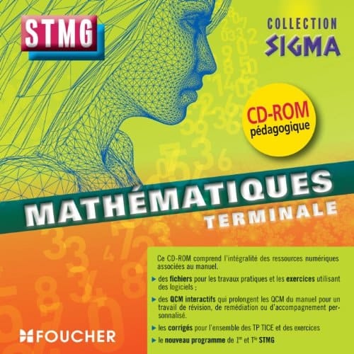 SIGMA Mathematiques Tle Bac Stmg CD-ROM