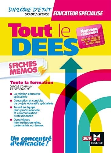 Tout le DEES en fiches mémos Diplôme d'état Educateur spécialisé