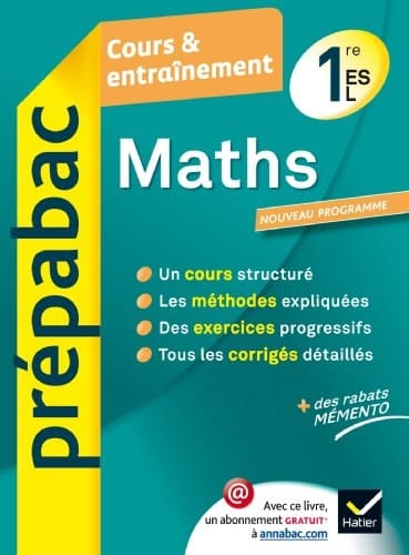 Mathématiques 1re ES/L