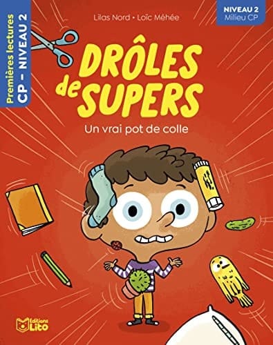 Un vrai pot de colle Niveau 2 milieu CP