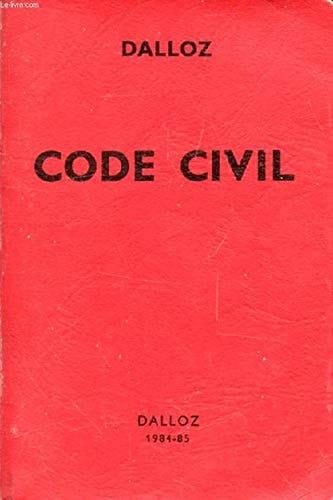 Code civil : 1984-1985 Dalloz