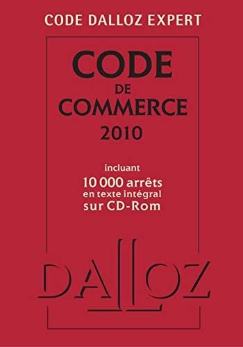 Code de commerce 2010