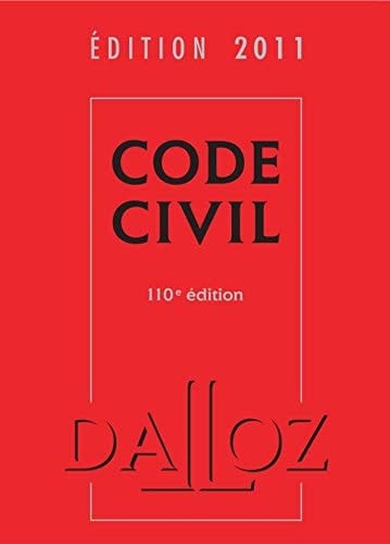 Code civil édition 2011
