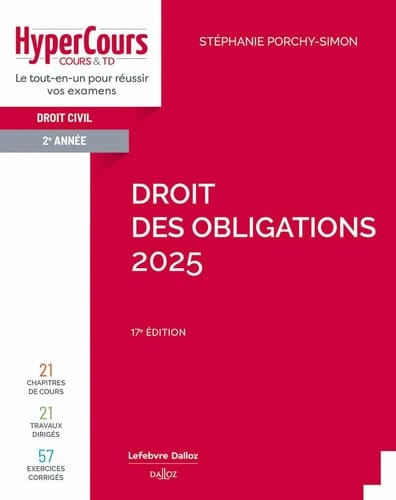 Droit des obligations 2025