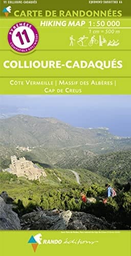 Collioure-Cadaqués 1/50 000
