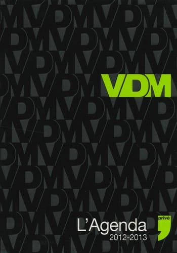 L'Agenda VDM 2012-2013