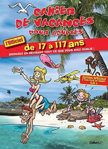 Cahier de vacances pour adultes