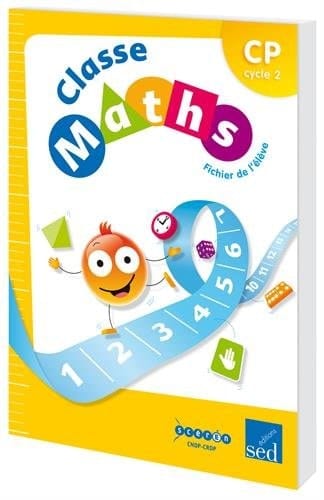 Classe maths, CP cycle 2 fichier de l'élève