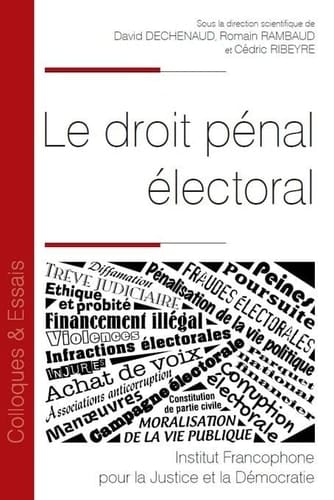 Le droit pénal électoral
