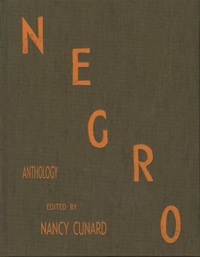 Negro Anthology
