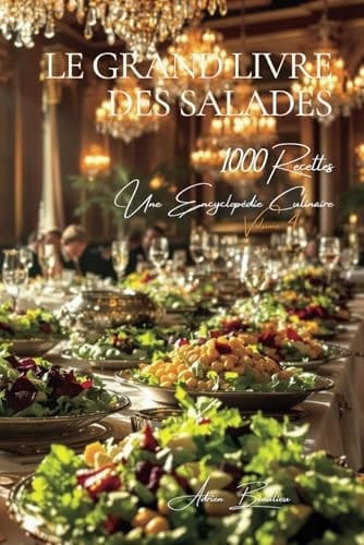 Le Grand Livre des Salades (1000 recettes): Une Encyclopédie Culinaire Française - Volume 4 (Collection "Une Encyclopédie Culinaire Française" - Série ... de la Table Française") (French Edition)