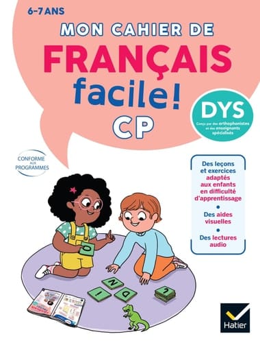 Mon cahier de Français facile CP !