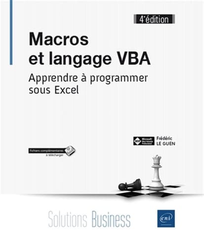 Macros et langage VBA Apprendre à programmer sous Excel