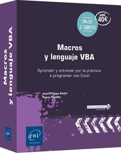 Macros y lenguaje VBA: Pack de 2 libros: Aprender y entrenarse practicando para programar con Excel (2ª edición)