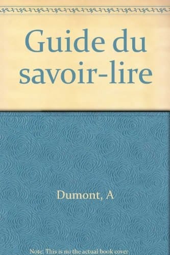 Guide du savoir-lire