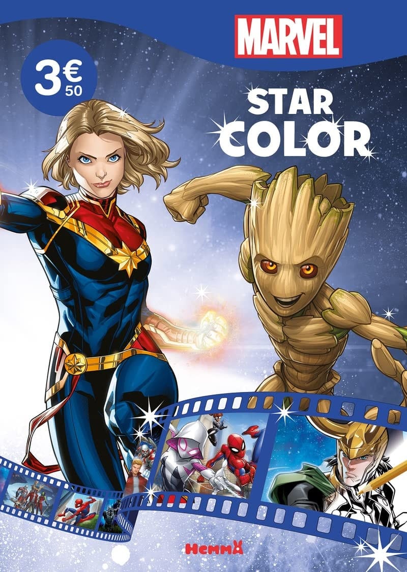 Marvel Captain Marvel et Groot
