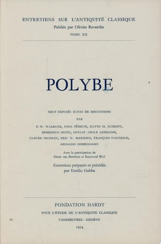 Polybe Vandoeuvres-Geneve, 27 Aout-1er Septembre 1973