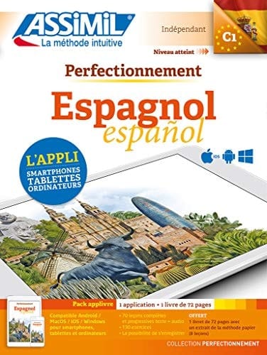 Espagnol C1 Pack applivre : 1 application + 1 livre de 72 pages