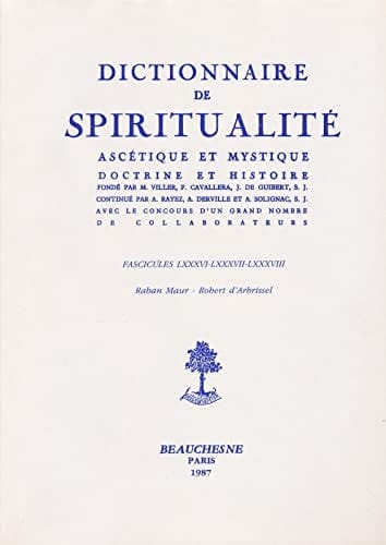 Dictionnaire de spiritualité ascétique et mystique doctrine et histoire. Savonarola-Spiritualité